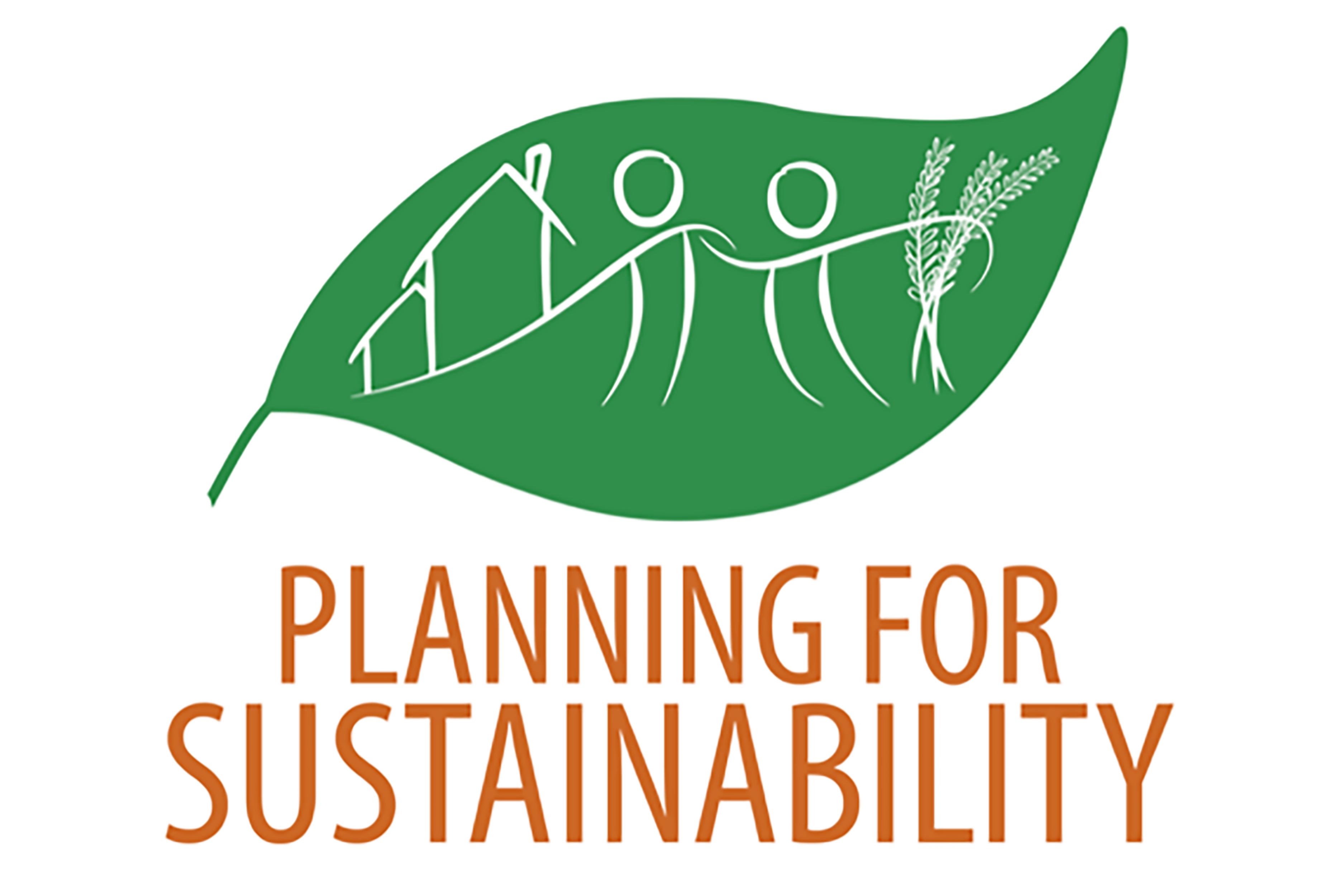 Planning for sustainability Logo