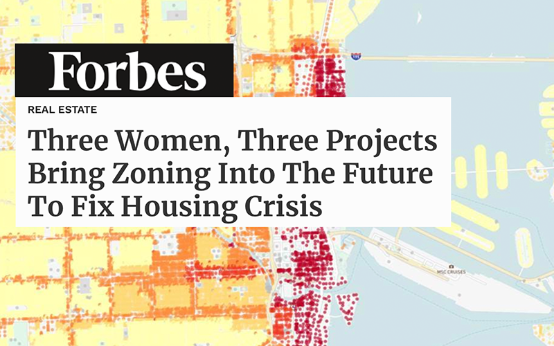 Forbes Profiles “Three Women, Three Projects” 