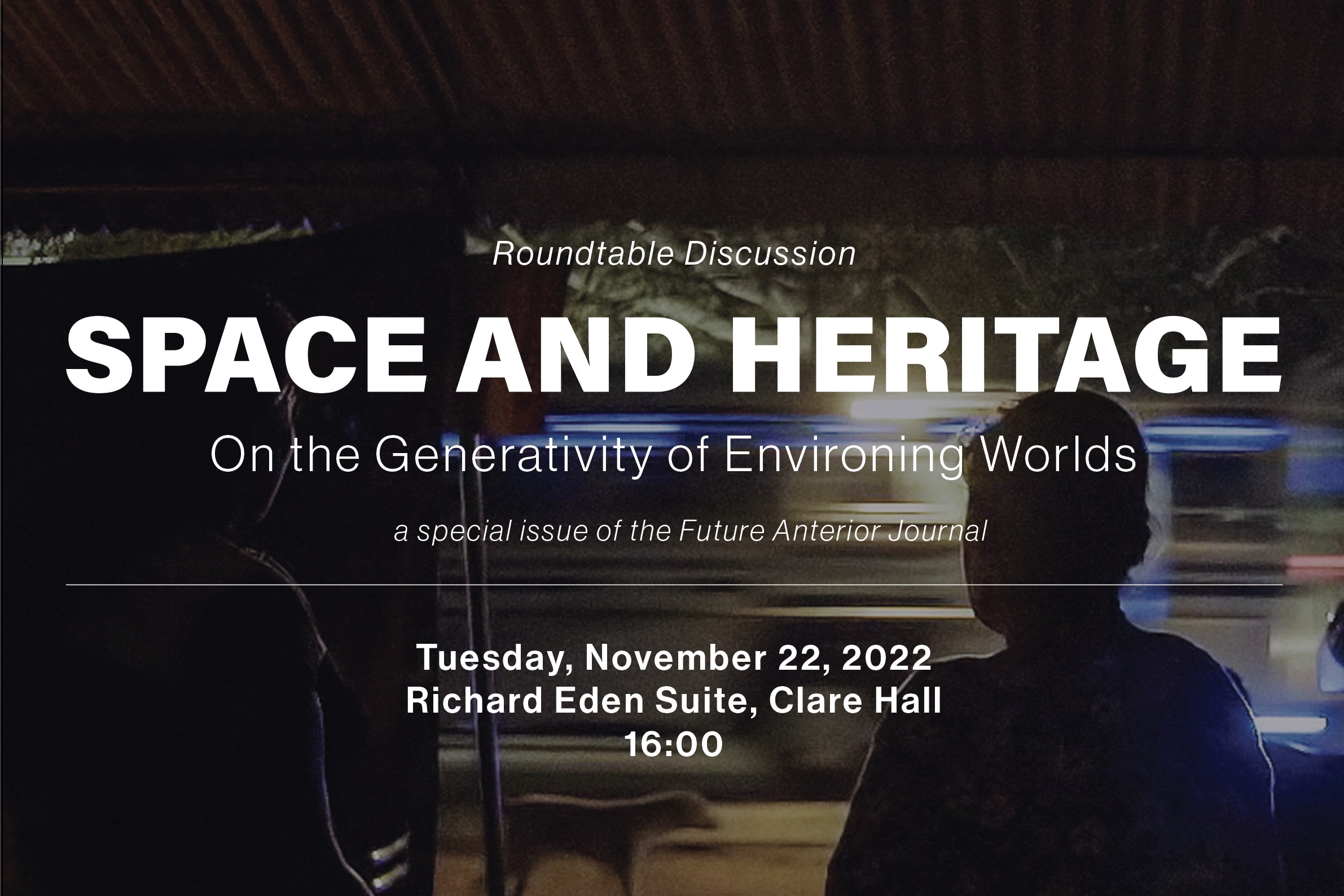 Space and Heritage: On the Generativity of Environing Worlds