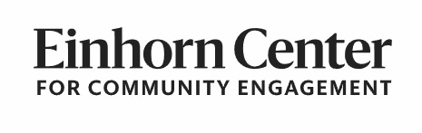 Einhorn Center for Community Engagement logo