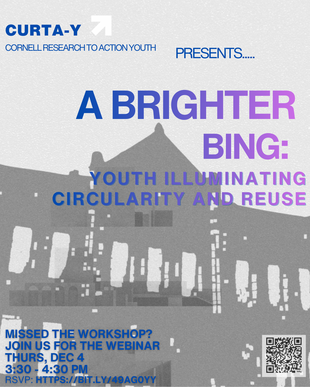 Poster for A Brighter Bing webinar