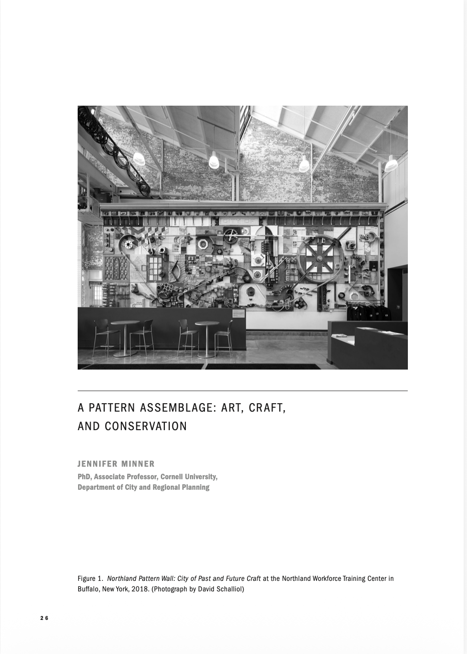 Cover of the article in Change over Time