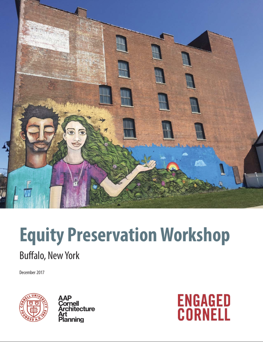 Cover of the Equity Preservation Workshop report