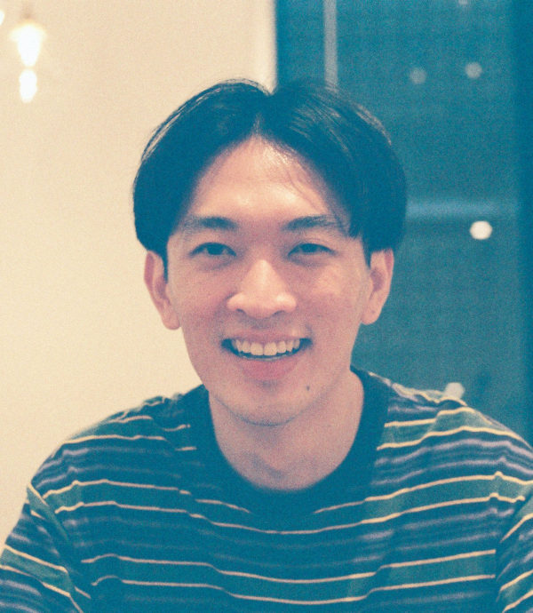 Headshot of young man smiling