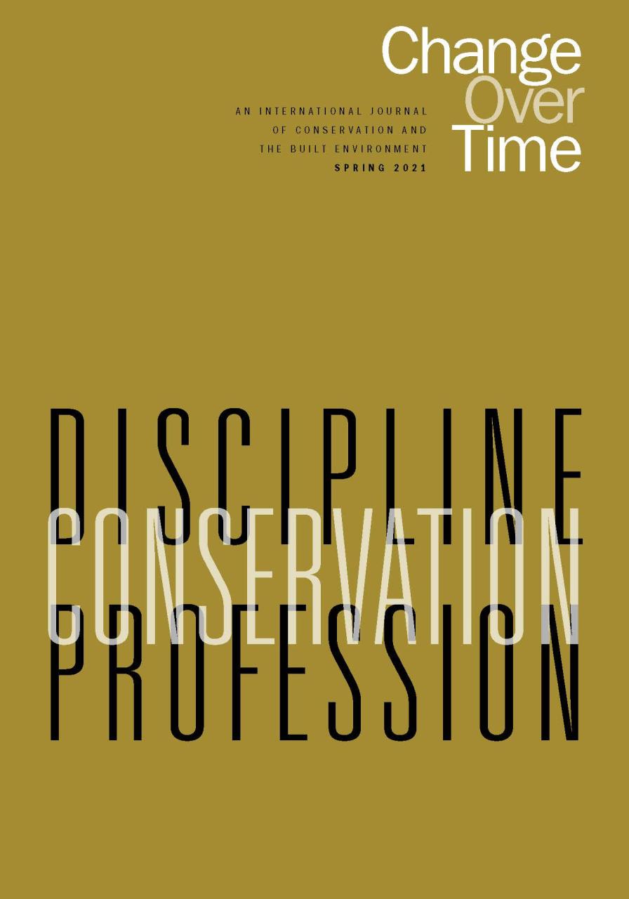 Discipline Conservation Profession written on poster