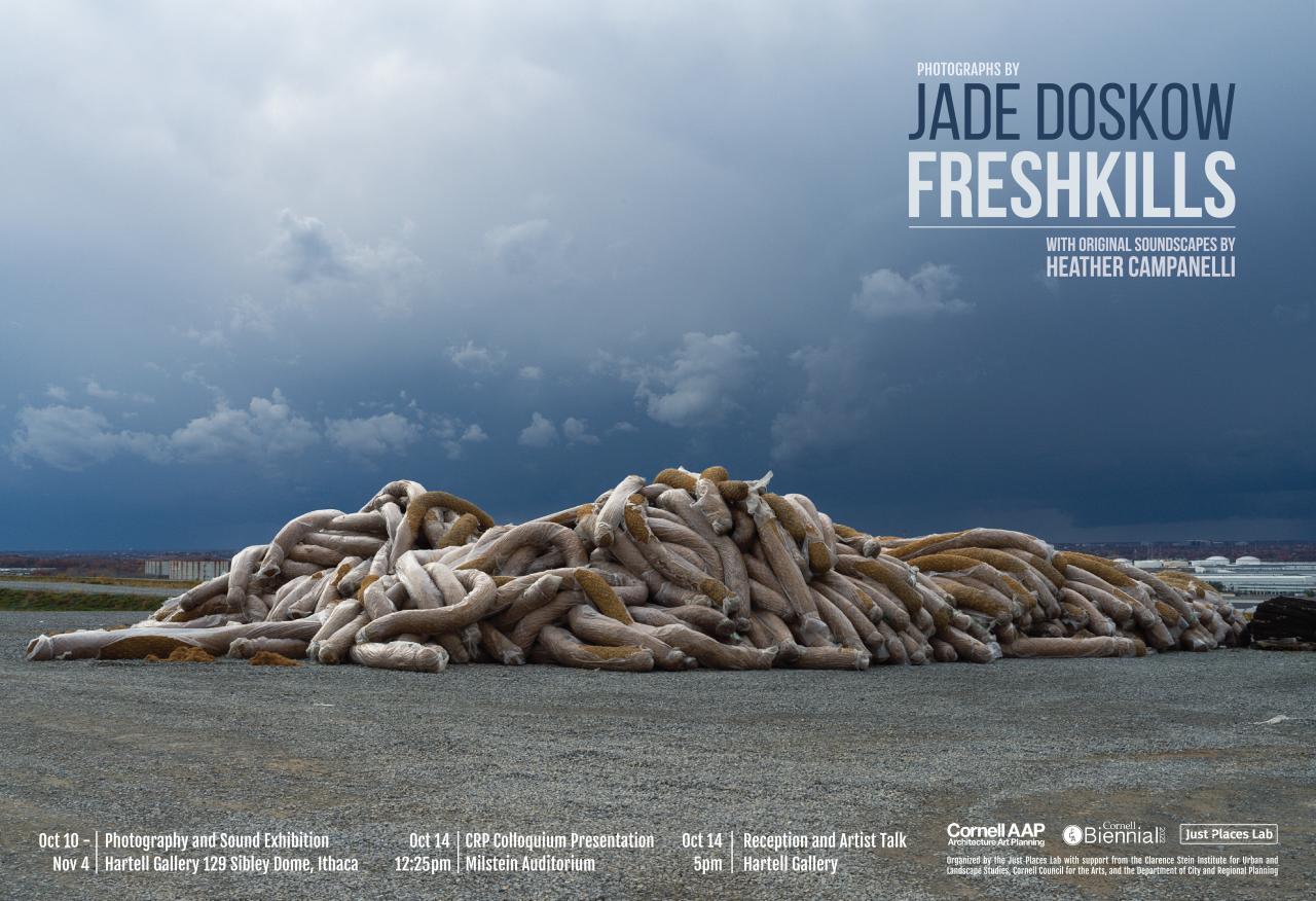 Poster for 'Freshkills' photography exhibition