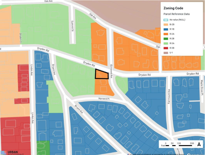 Parcel Boundaries & Building Footprints (UrbanFootprint).