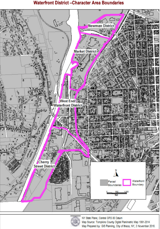 Waterfront District Boundaries