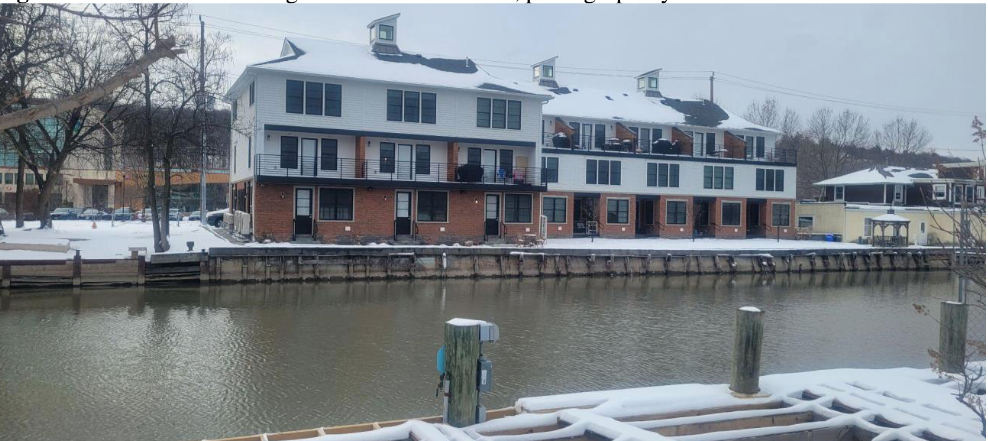 Boathouse Landing from across the inlet, Source: Kai Uchida