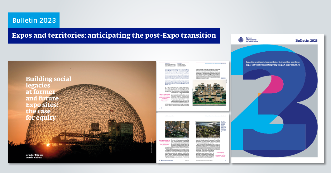 Image featuring article in the Bureau International des Expositions Bulletin 23